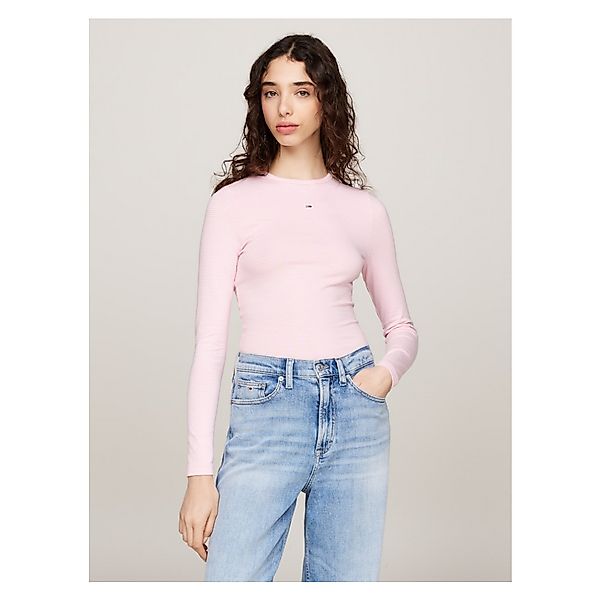 Tommy Jeans Damen Langarmshirt Dw0dw19043 günstig online kaufen