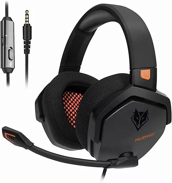 NUBWO Gaming-Headset (Unidirektionales Noise Cancelling-Mikrofon, PS4 Xbox günstig online kaufen