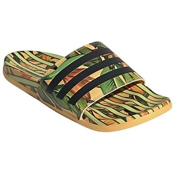 adidas Performance Adilette Comfort 3-Streifen grün/bunt Damen - 1 Paar Bad günstig online kaufen