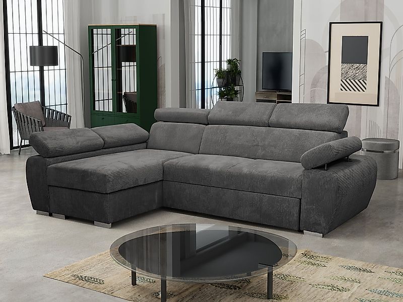 MIRJAN24 Ecksofa Boston Mini Premium Cord günstig online kaufen