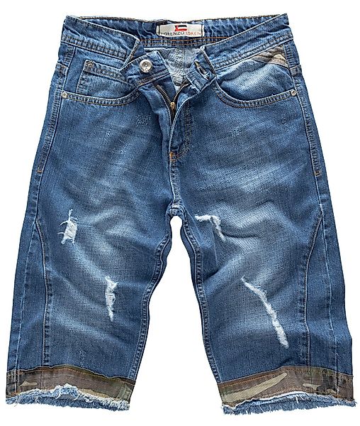 Lorenzo Loren Jeansshorts Herren Shorts Denim günstig online kaufen