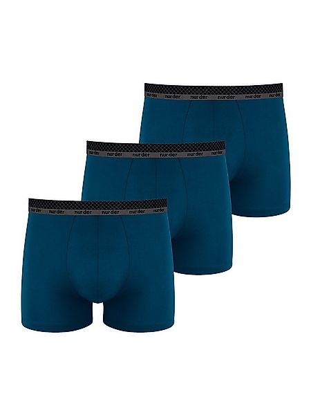 Nur Der Retro Boxer Microfaser (3-St) Retro-Boxer retroshorts boxershorts günstig online kaufen