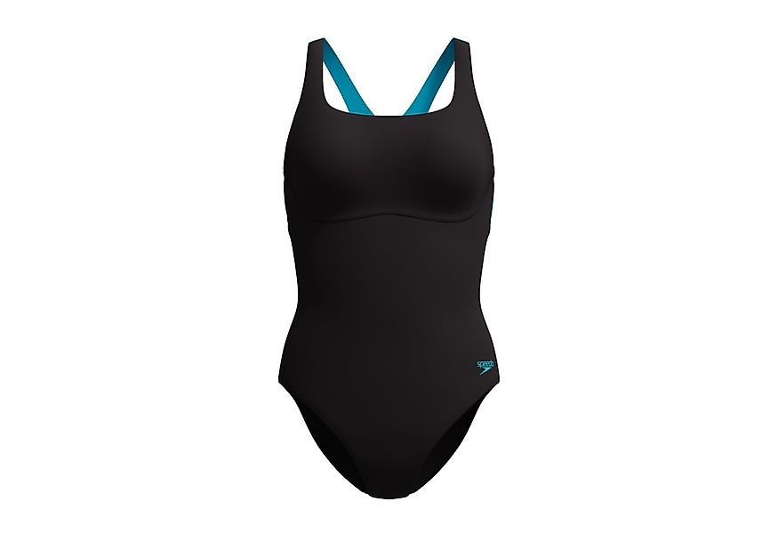 Speedo Badeanzug Solid Flex Band sportlicher Stil, mit Endurance Pro Materi günstig online kaufen