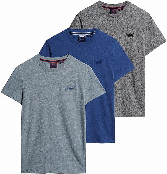 Superdry T-Shirt "ESSENTIAL TRIPLE PACK T-SHIRT" günstig online kaufen