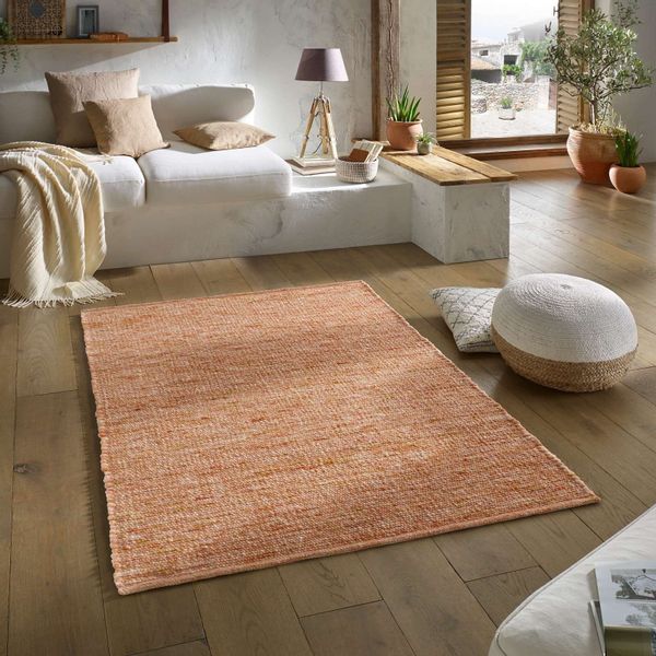 TaraCarpet Wollteppich TaraCarpet Handwebteppich Malmoe Fashion, günstig online kaufen