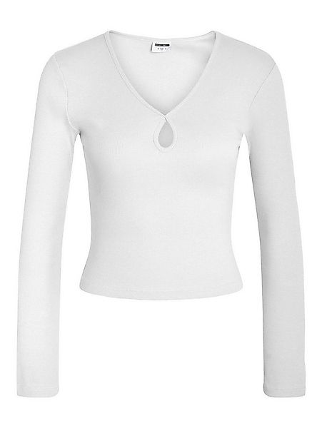 Noisy may T-Shirt NMMAYA L/S V-NECK KEYHOLE TOP S* günstig online kaufen