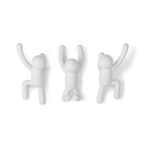 Umbra Garderobenhaken buddy hooks white kleiderhaken günstig online kaufen