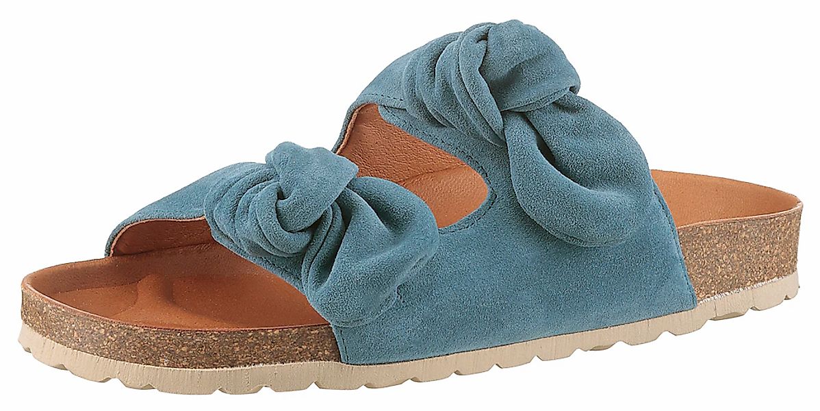 VERBENAS Pantolette "Rain", Sommerschuh, Schlappen, Strandschuh, Hausschuh günstig online kaufen