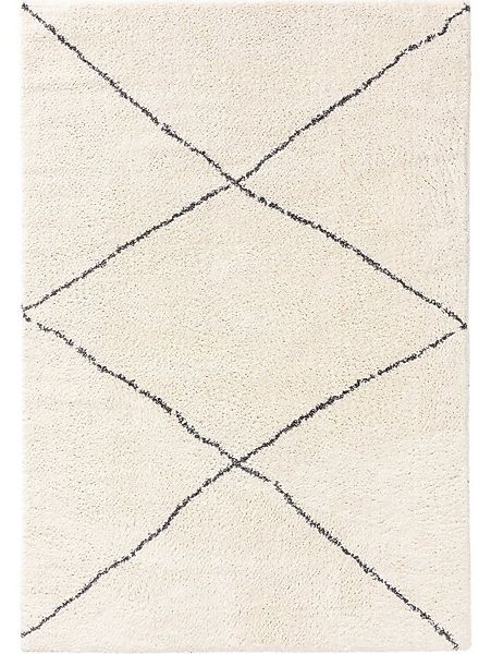 benuta Hochflor-Teppich Benno, rechteckig, Höhe: 21 mm, Kunstfaser, Berber, günstig online kaufen