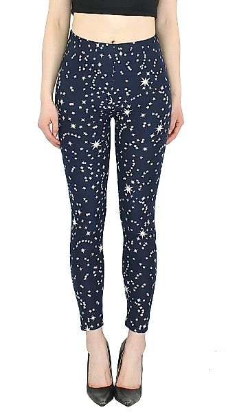 dy_mode Leggings Damen Leggings Sternen Muster günstig online kaufen