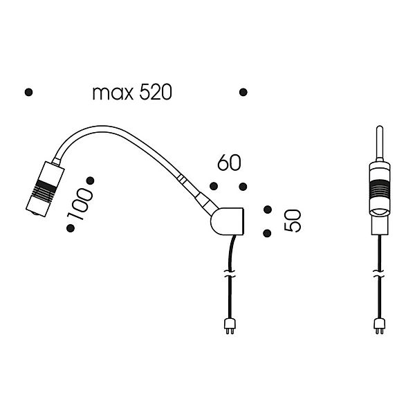 OLIGO A little bit colour Stecker chrom/weiß günstig online kaufen