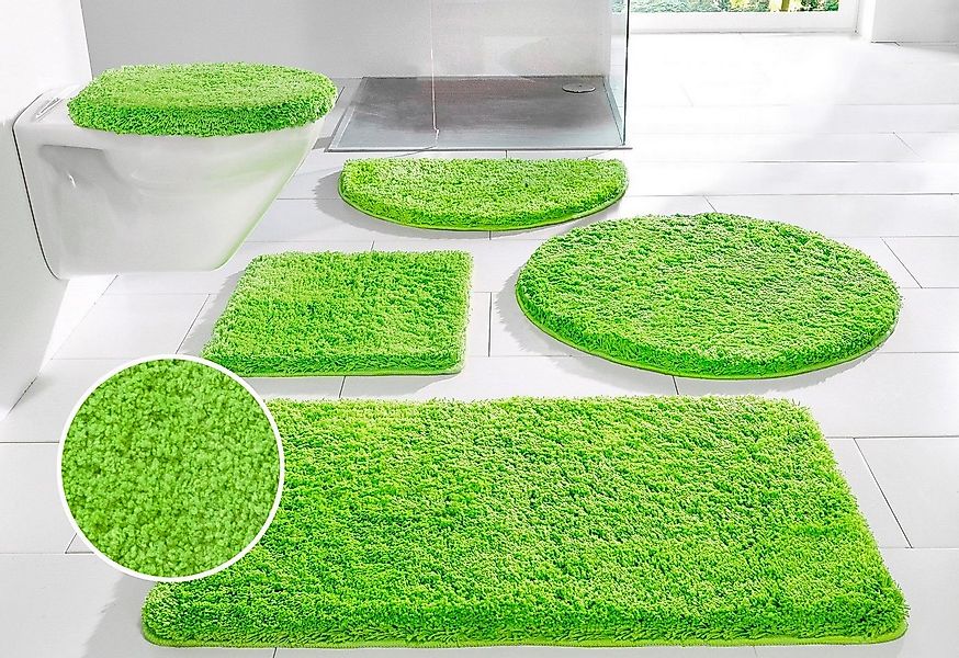 OTTO home Badematte Sanremo, Badvorleger, Badezimmer Teppich, sehr weich, H günstig online kaufen