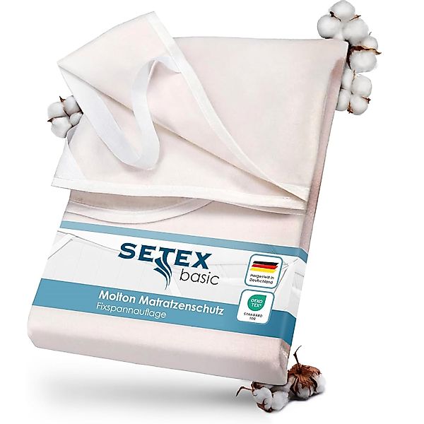 Matratzenauflage Molton Spann, Auflage, Allergiker geeignet (Hausstauballer günstig online kaufen