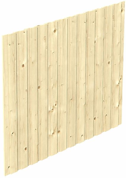 Skanholz Carport-Seitenwand aus Deckelschalung 20x120mm günstig online kaufen