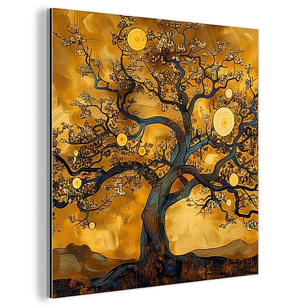 MuchoWow Metallbild Baum - Baum des günstig online kaufen
