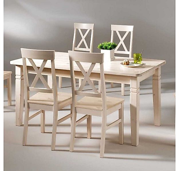 Pharao24 Esstisch Montagne, aus Massivholz günstig online kaufen