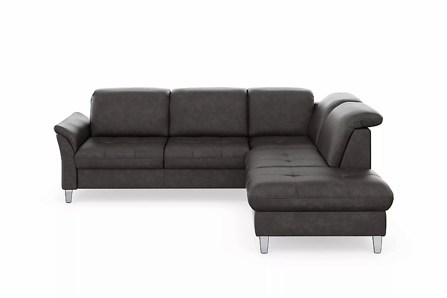 sit&more Ecksofa »Maggiore L-Form«, wahlweise mit Kopfteilverstellung, Bett günstig online kaufen