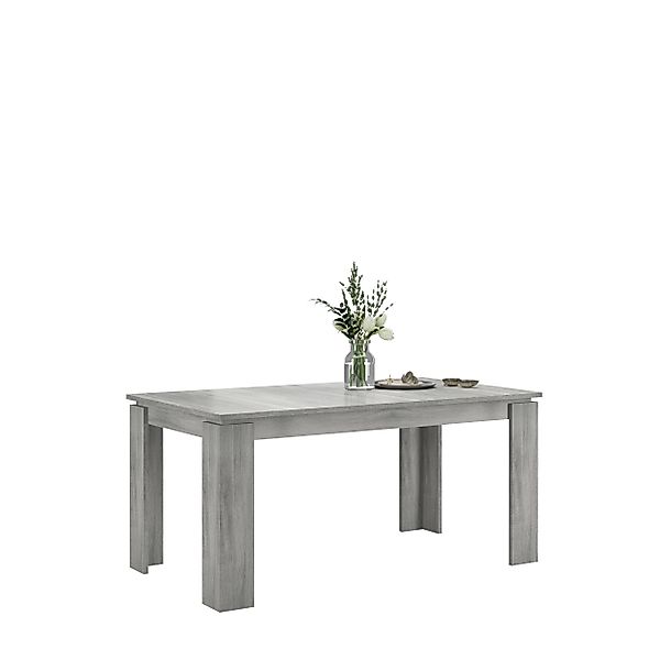 xonox.home Esstisch Titan, Rauchsilber Modern 160x76x90 günstig online kaufen