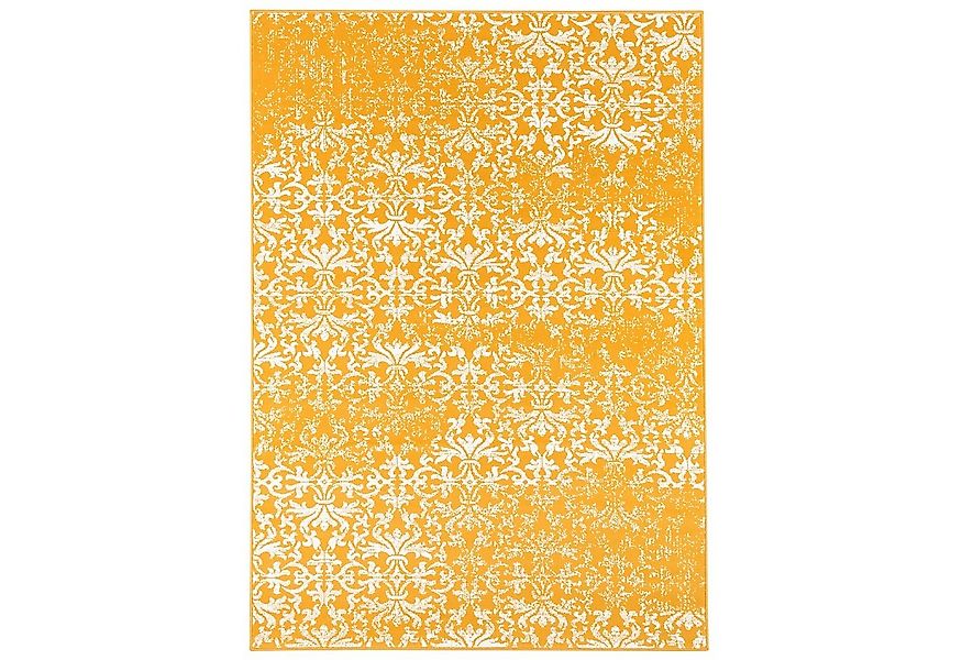 Pergamon Designteppich Designer Kurzflor Teppich Moderne Muster, Rechteckig günstig online kaufen