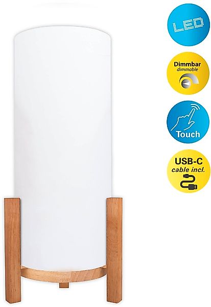 näve LED Tischleuchte »Matida«, 1 flammig, Leuchtmittel LED-Modul   LED wec günstig online kaufen