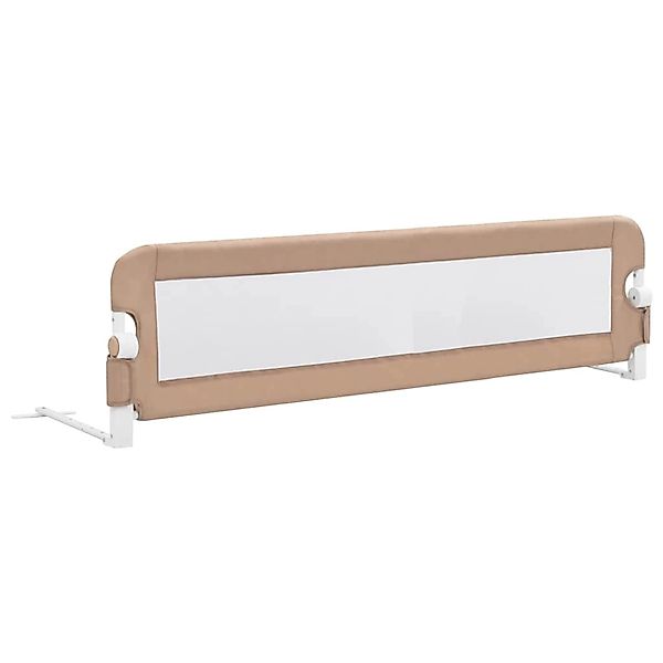 Kleinkind-bettschutzgitter Taupe 150x42 Cm Polyester günstig online kaufen
