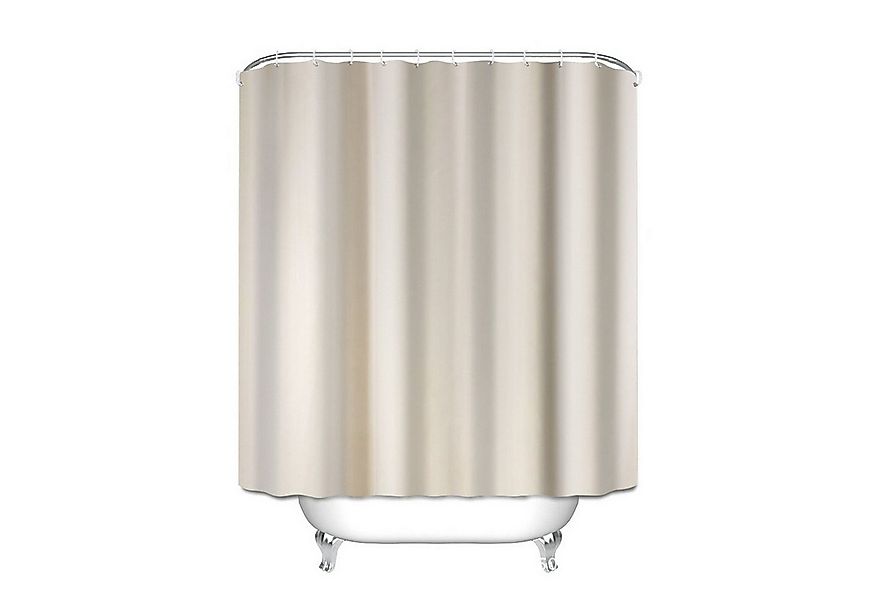 KINSI Duschrollo Schlichter Duschvorhang,Verdickter Polyester-Duschvorhang, günstig online kaufen