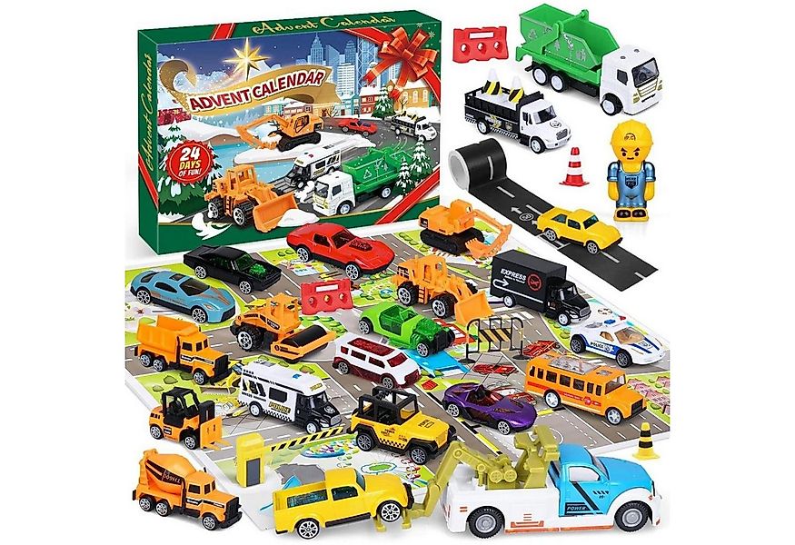 LuxusKollektion Spielzeug-Adventskalender Adventskalender Autos Junge 2024 günstig online kaufen