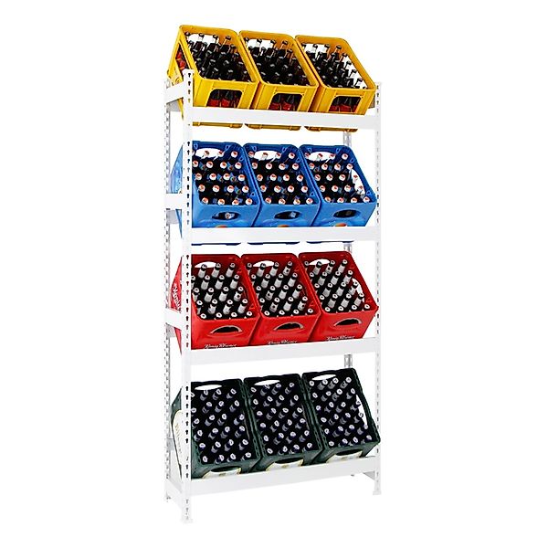 PROREGAL Getränkekistenregal Getränkeregal High Big Camel HxBxT 200 x 100 x günstig online kaufen