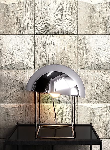 Newroom Vliestapete, Creme Tapete Modern Holz günstig online kaufen