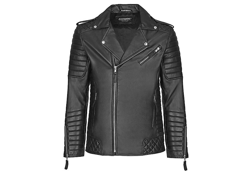BOHMBERG Lederjacke NERON Herren Übergangsjacke aus weichem Lammeder günstig online kaufen