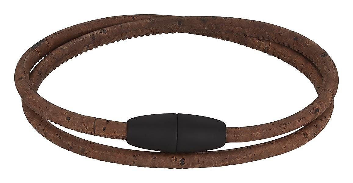 Kork-Deko.de Wickelarmband Wickelarmband aus braunem Korkstoff günstig online kaufen