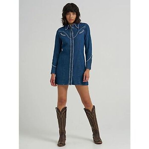 Wrangler  Blusen 112370805 PIPED SHIRT-BLUE REVIERE günstig online kaufen