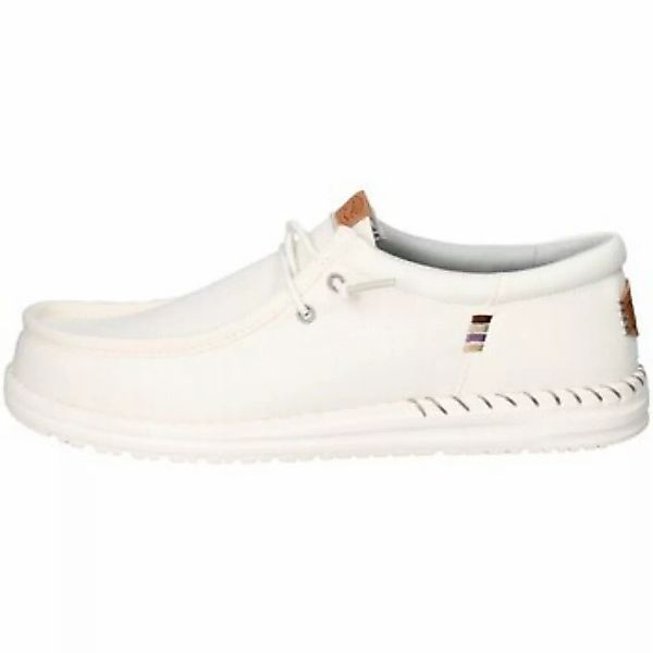 HEYDUDE  Herrenschuhe Schnuerschuhe 40677-1KA WALLY stone white günstig online kaufen