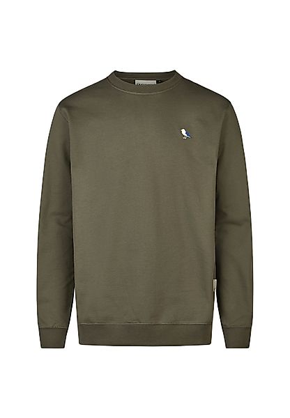 Cleptomanicx Sweatshirt "Embro Gull", mit kleiner Möwen-Stickerei günstig online kaufen