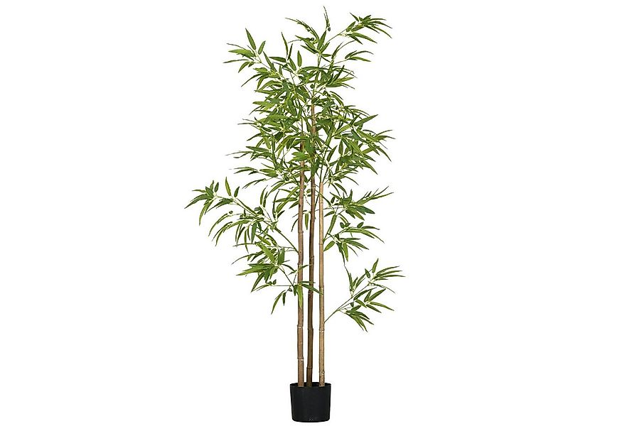 Kunstpflanze KunstBambus, 180 cm Kunstpflanze mit 830 Blätter Bambus, HOMCO günstig online kaufen