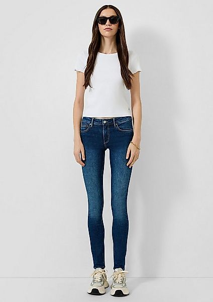 QS Skinny-fit-Jeans Jeans-Hose SADIE Jeans Sadie / Mid Rise / Skinny Leg günstig online kaufen