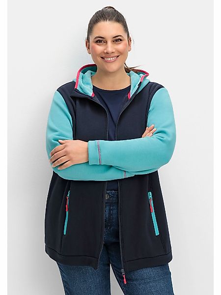 Sheego Strickjacke Große Größen atmungsaktiv und günstig online kaufen