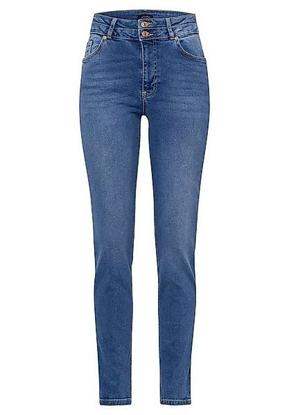 MORE&MORE 5-Pocket-Jeans Blue Denim Skinny Pu 0962 günstig online kaufen