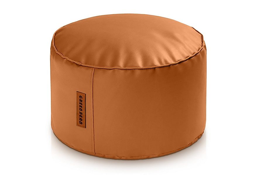 Green Bean Pouf Sitzsack-Hocker Kunstleder Stay rund (Indoor / Outdoor, abw günstig online kaufen