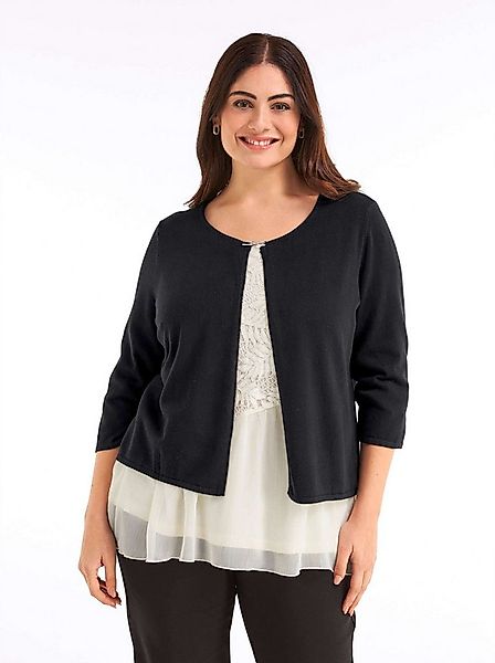 Witt Strickjacke Bolero 3/4-Arm Jersey günstig online kaufen