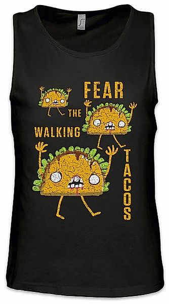 Urban Backwoods Tanktop Fear The Walking Tacos Ärmelloses T-Shirt Taco Love günstig online kaufen