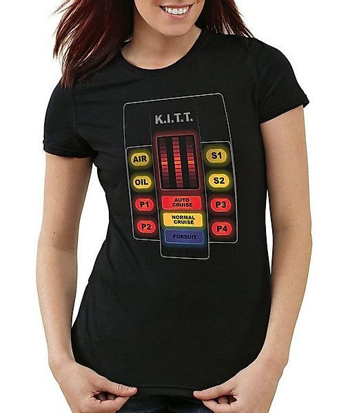 style3 T-Shirt K.I.T.T. Interface michael knight rider 2000 black günstig online kaufen