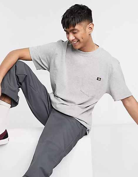 Dickies – Porterdale – T-Shirt in Grau günstig online kaufen