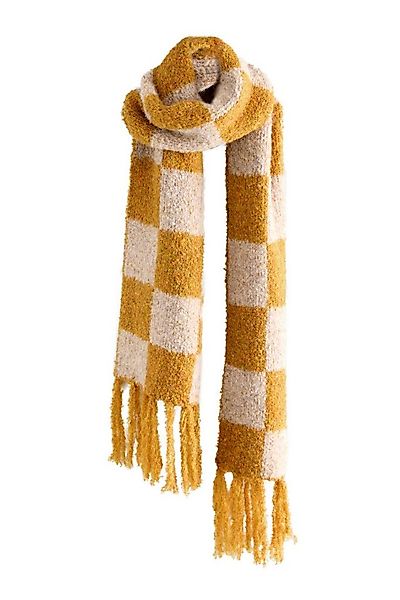 Next Schal Schwerer Bouclé-Strickschal mit Schachbrettmuster, (1-St) günstig online kaufen