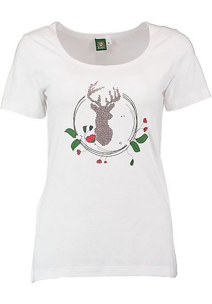 OS Trachten Trachtenshirt Dolanu Rundhalsausschnitt günstig online kaufen