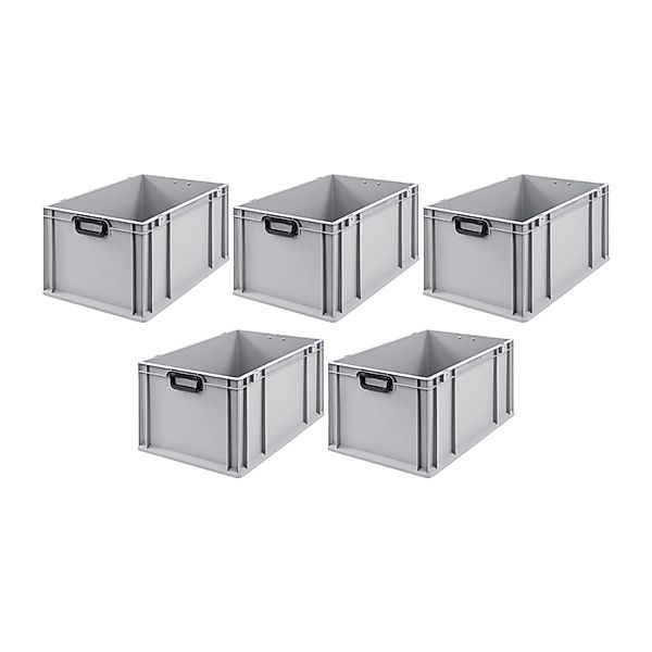 PROREGAL Spar Set 5x Eurobox Nextgen Portable Duo HxBxT 32 x 40 x 60 cm 65 günstig online kaufen