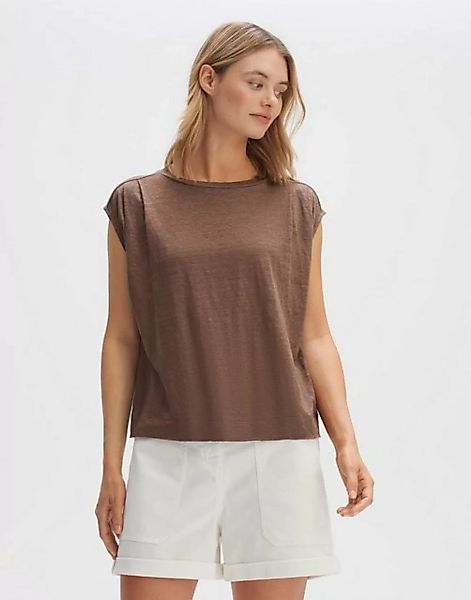 OPUS Kurzarmshirt Saskino Boxy Silhouette cropped Länge Jersey günstig online kaufen