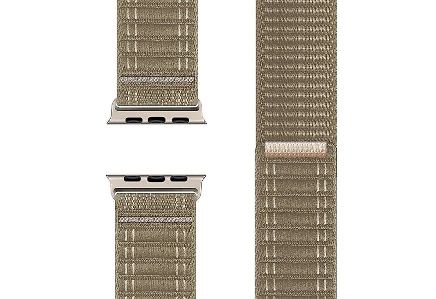 Nalia Smartwatch-Armband Apple Watch 38mm/40/41/42(Serie 10), Gewebtes Nylo günstig online kaufen