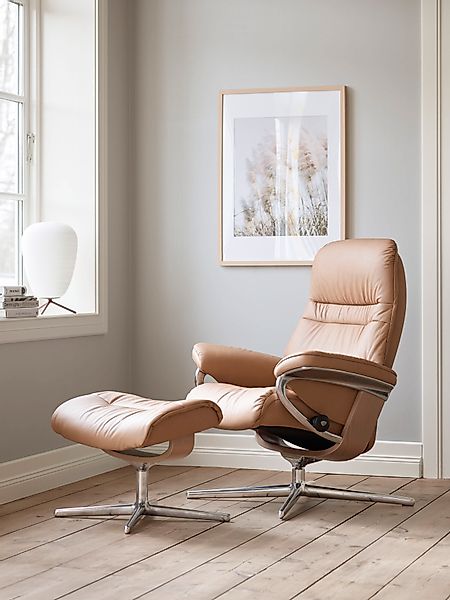 Stressless® Relaxsessel »Sunrise«, (Set, Relaxsessel mit Hocker), mit Hocke günstig online kaufen