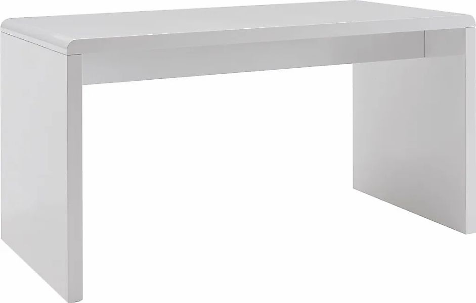 SalesFever Schreibtisch "Malmö Arbeitsplatz Deluxe: Der Schreibtisch", Weiß günstig online kaufen